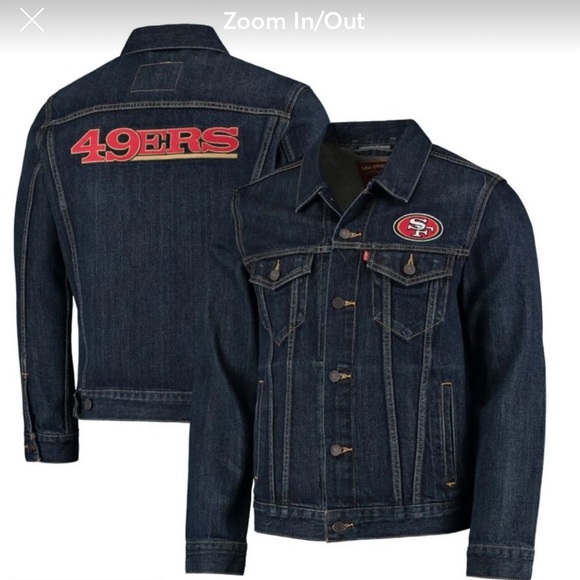 49ers denim jacket